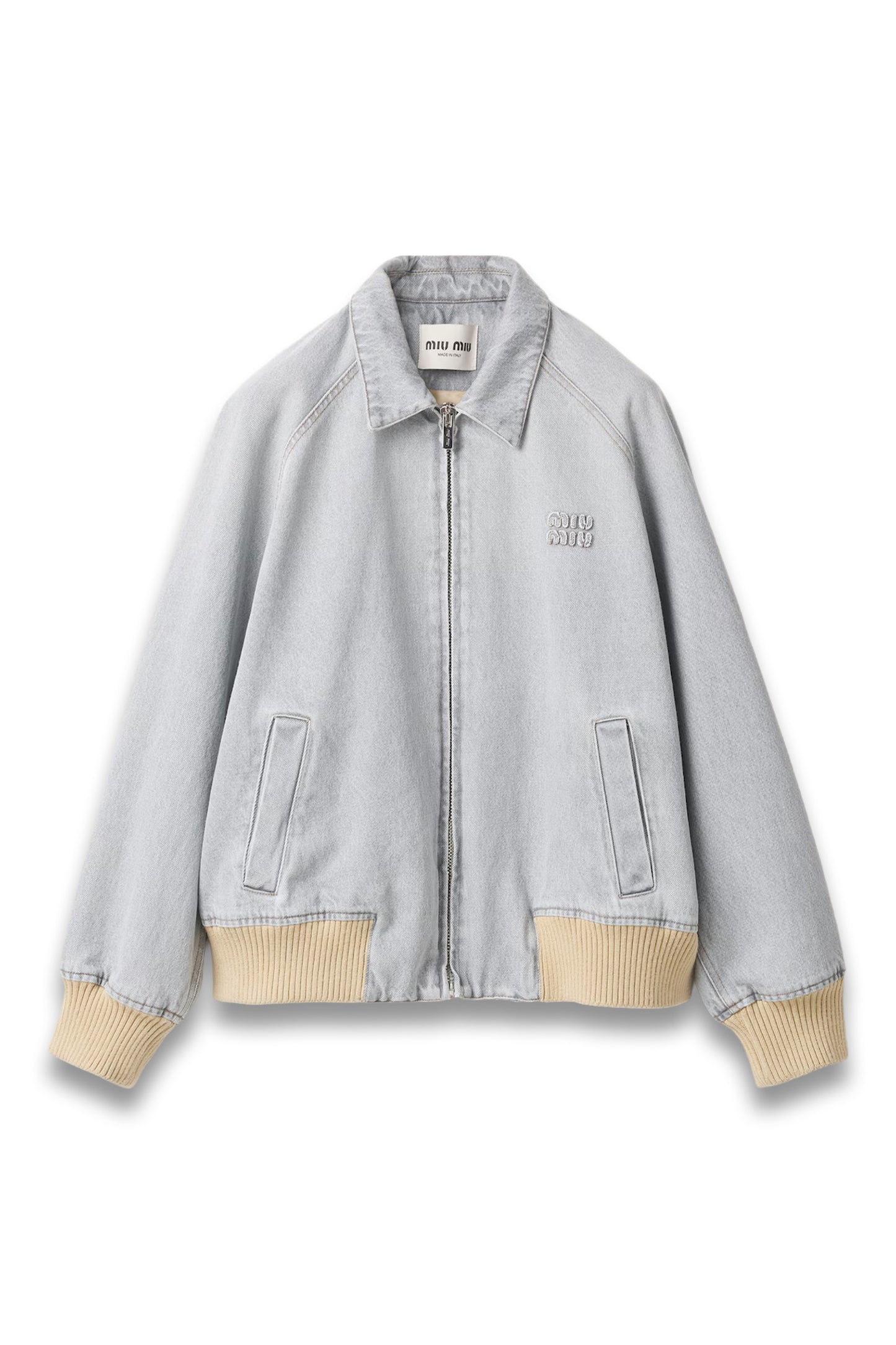 Denim Blouson Jacket