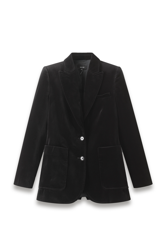 Sharp Shoulder Blazer