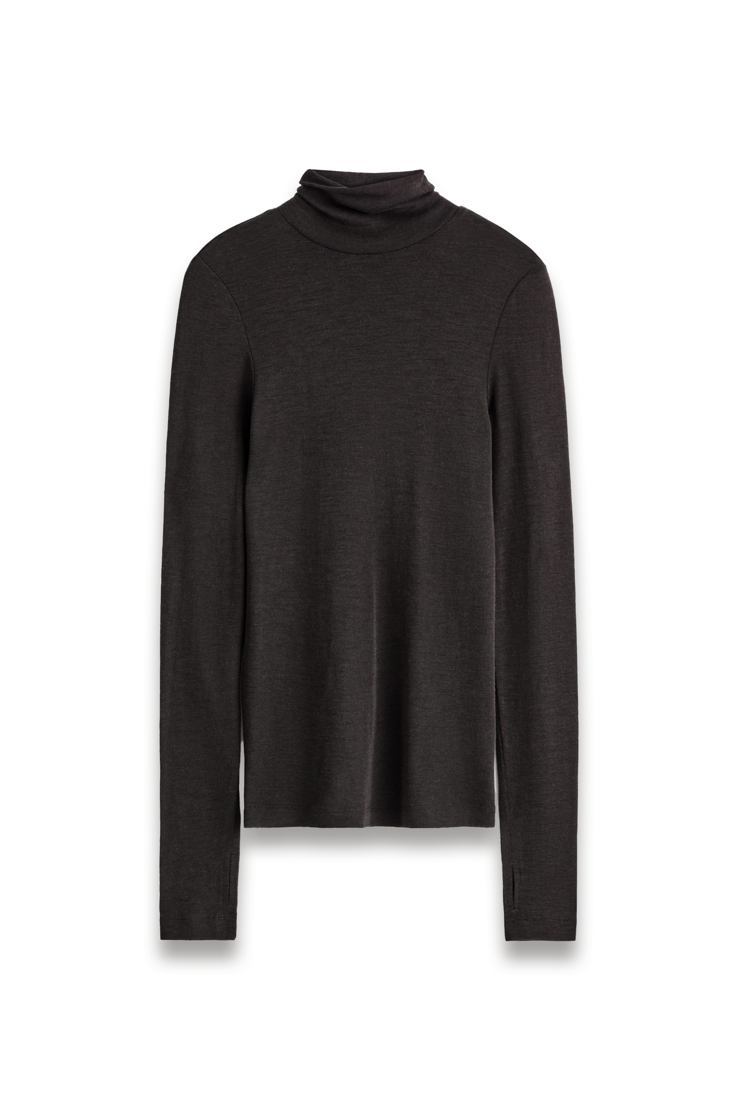 Merino-wool High-neck Top