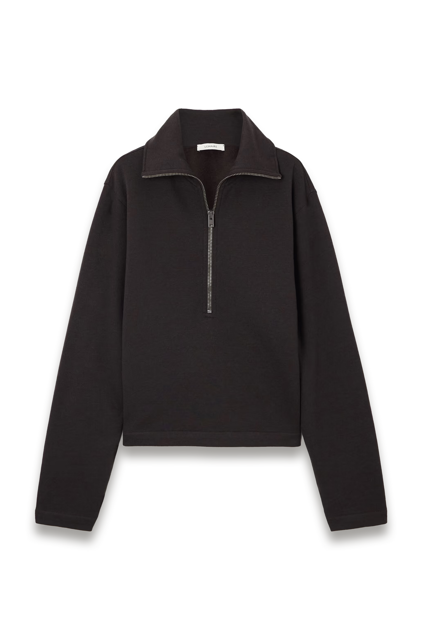 Wool and Cotton-blend Zip-up Sweater