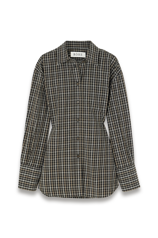 Checked Cotton-poplin Shirt