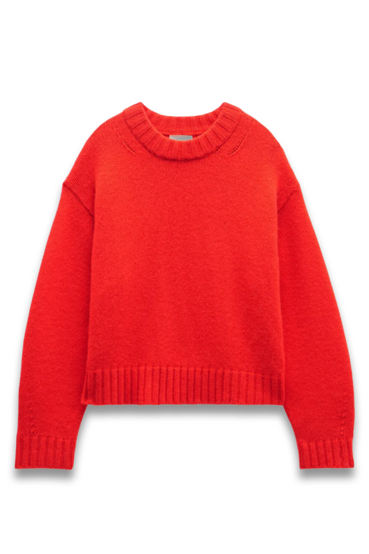 Cora Chunky Cashmere Crew Jumper