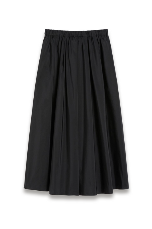 Long Taffeta Skirt