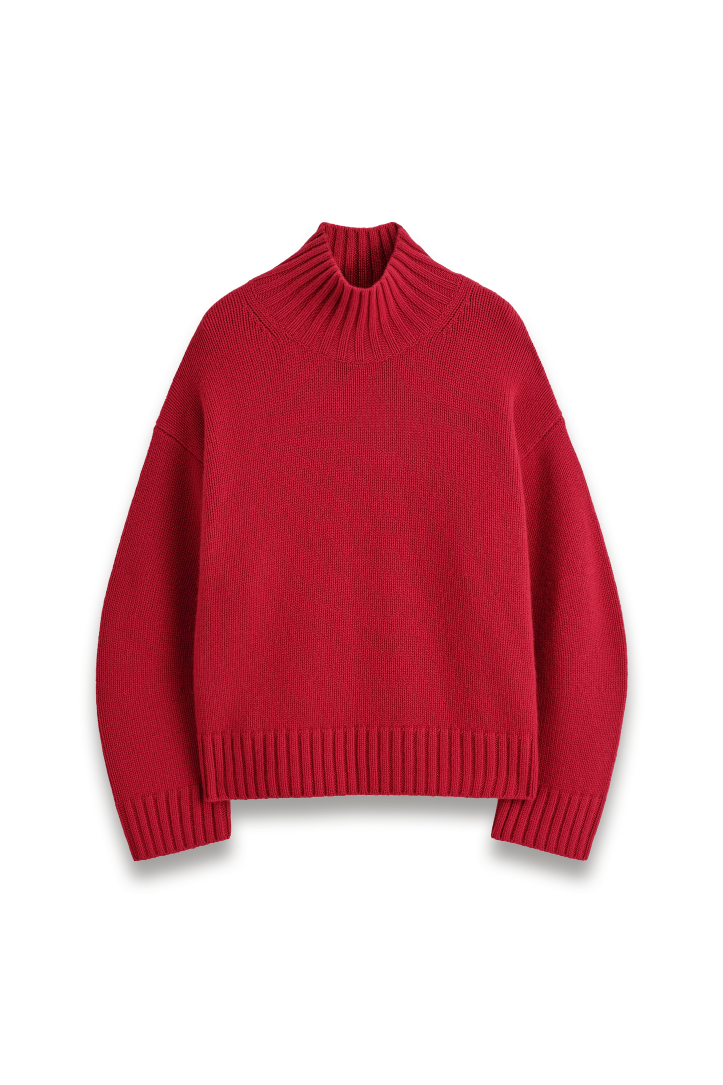 Cashmere Funnel-neck Jumper