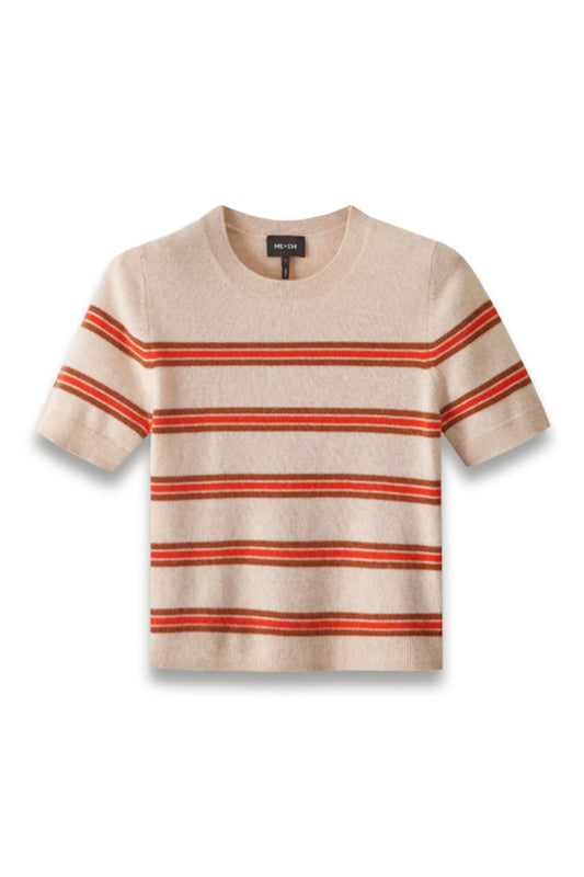 Crop Knit Tee