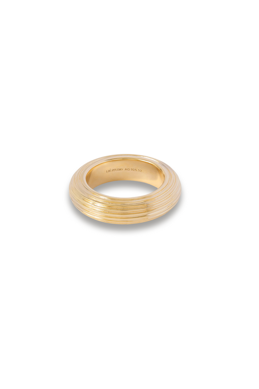 The Amelia Gold-plated Silver Ring