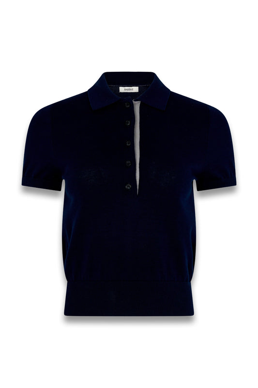 Knitted Cotton Baby Polo