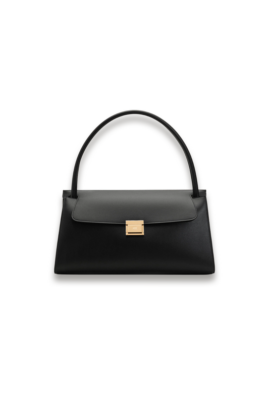 Black Cow Leather Mimi Bag