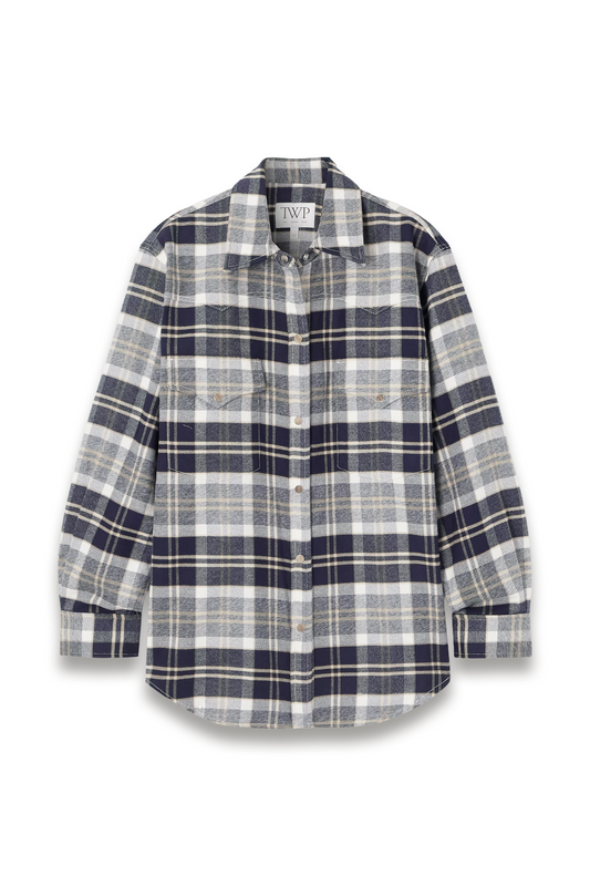 Dutton Checked Cotton-flannel Shirt