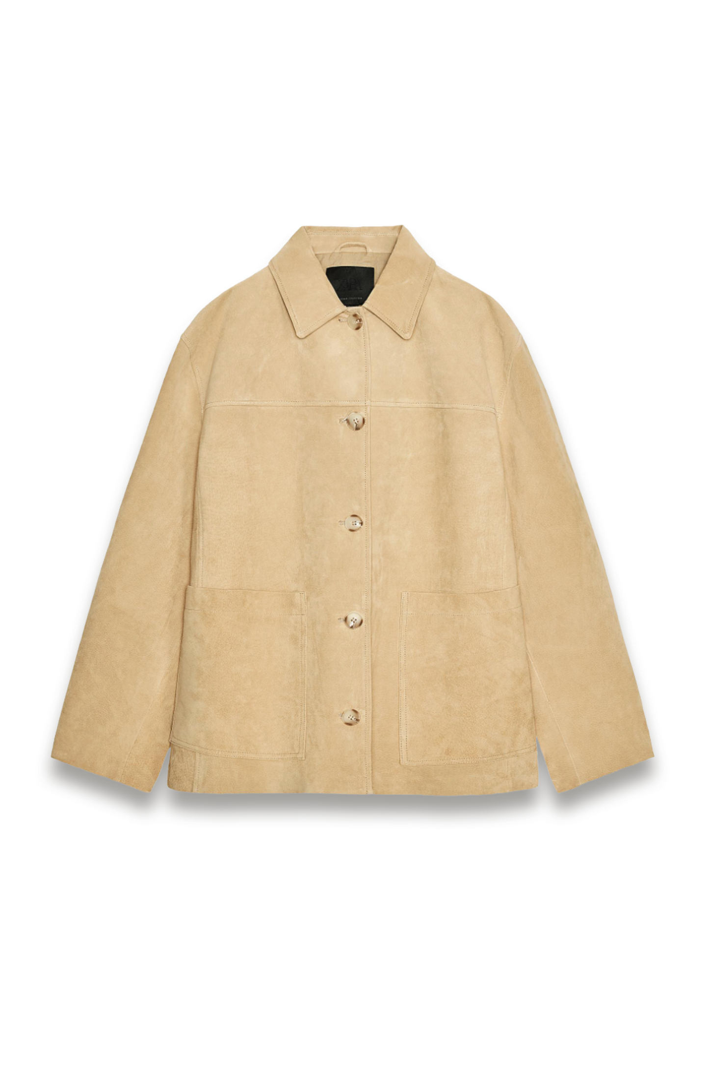 Suede Leather Jacket ZW Collection Limited Edition