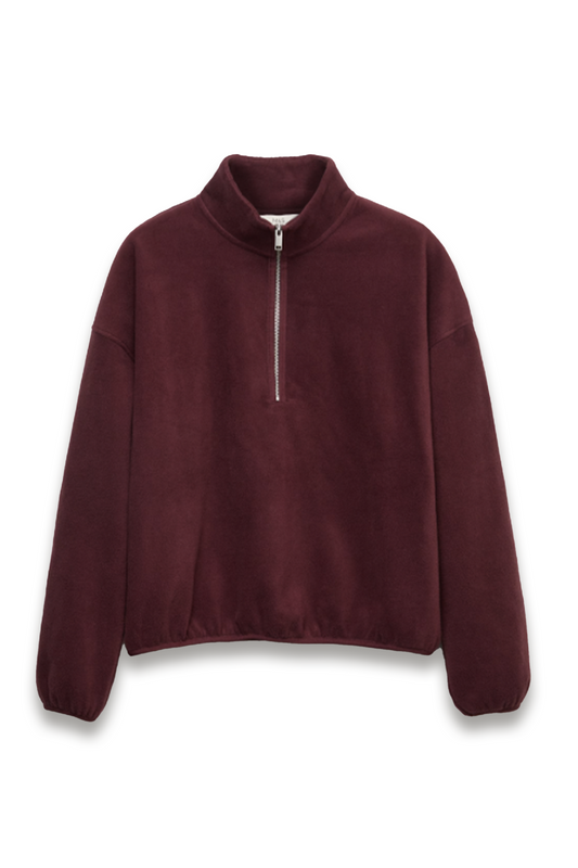 Fleece Half-zip Sweatshirt