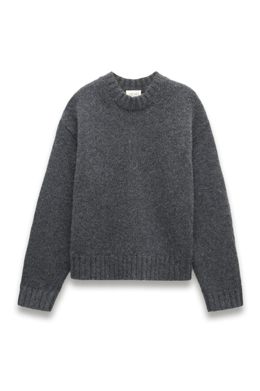 Cora Relaxed Chunky Cashmere Crew Jumper