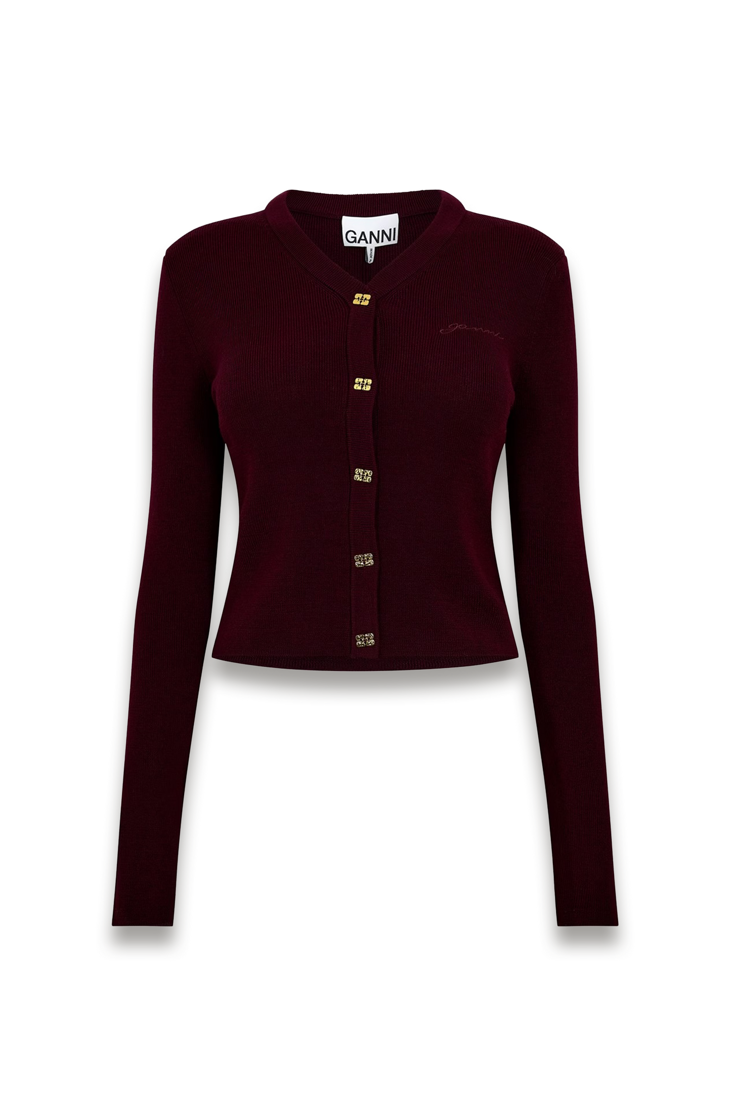 Rib Cardigan