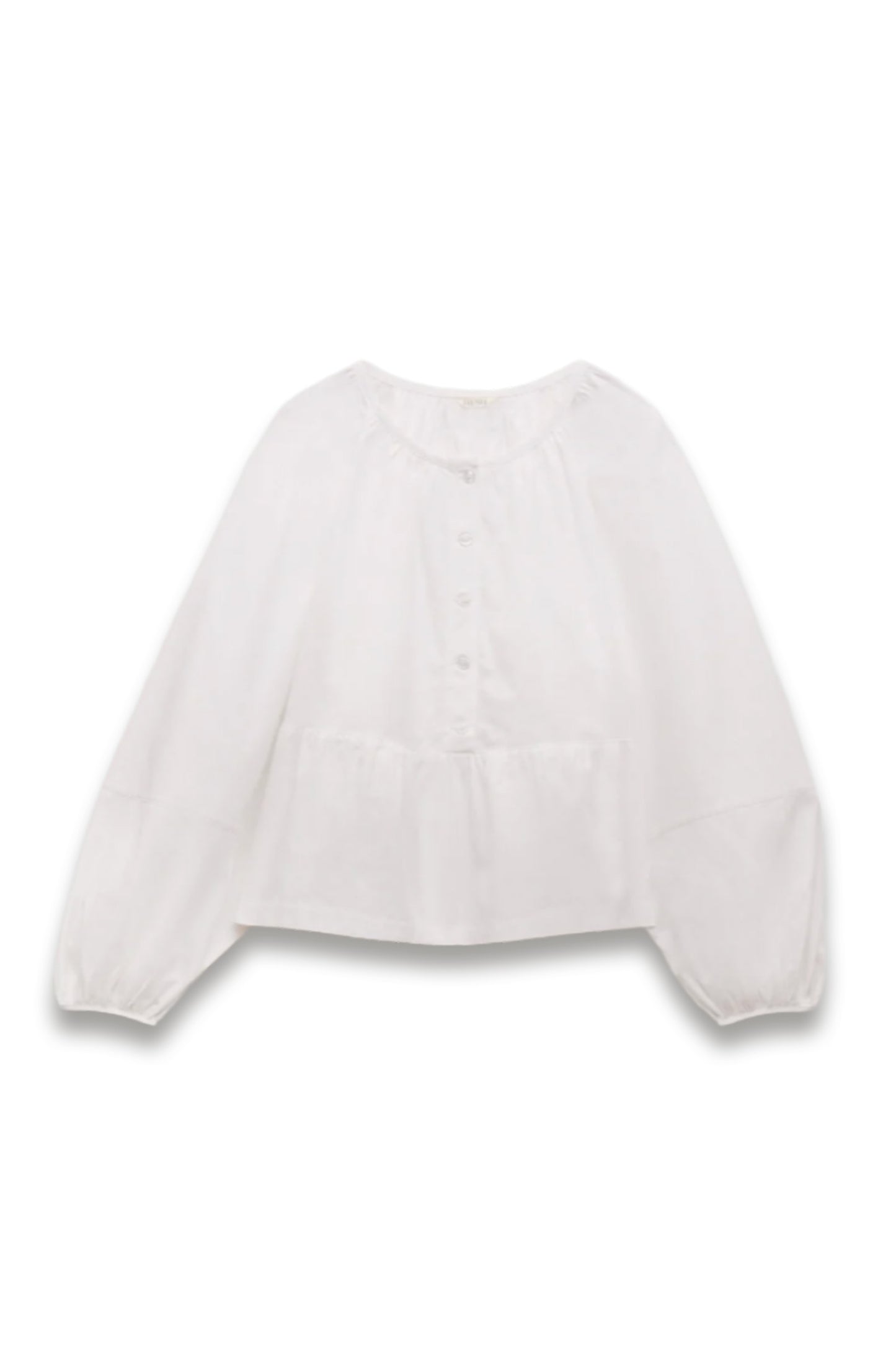 Beck Cotton Peplum Blouse