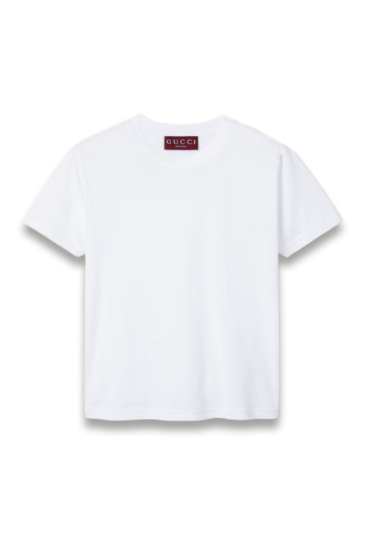 Embroidered Cotton Jersey T-shirt