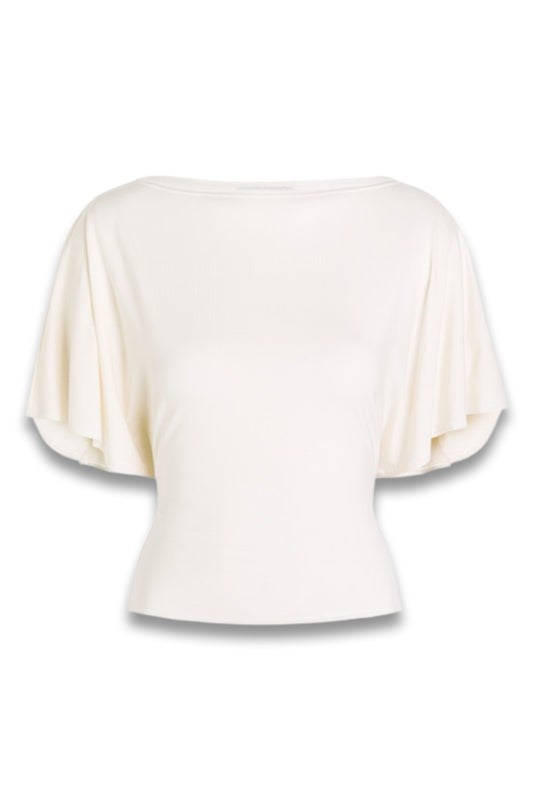 Avery Waist-tie Stretch-jersey Top
