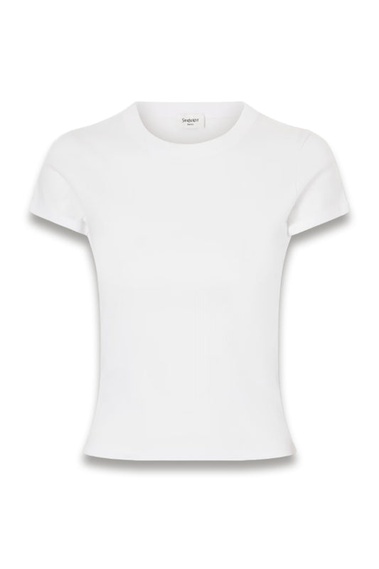 Cropped Jersey T-shirt