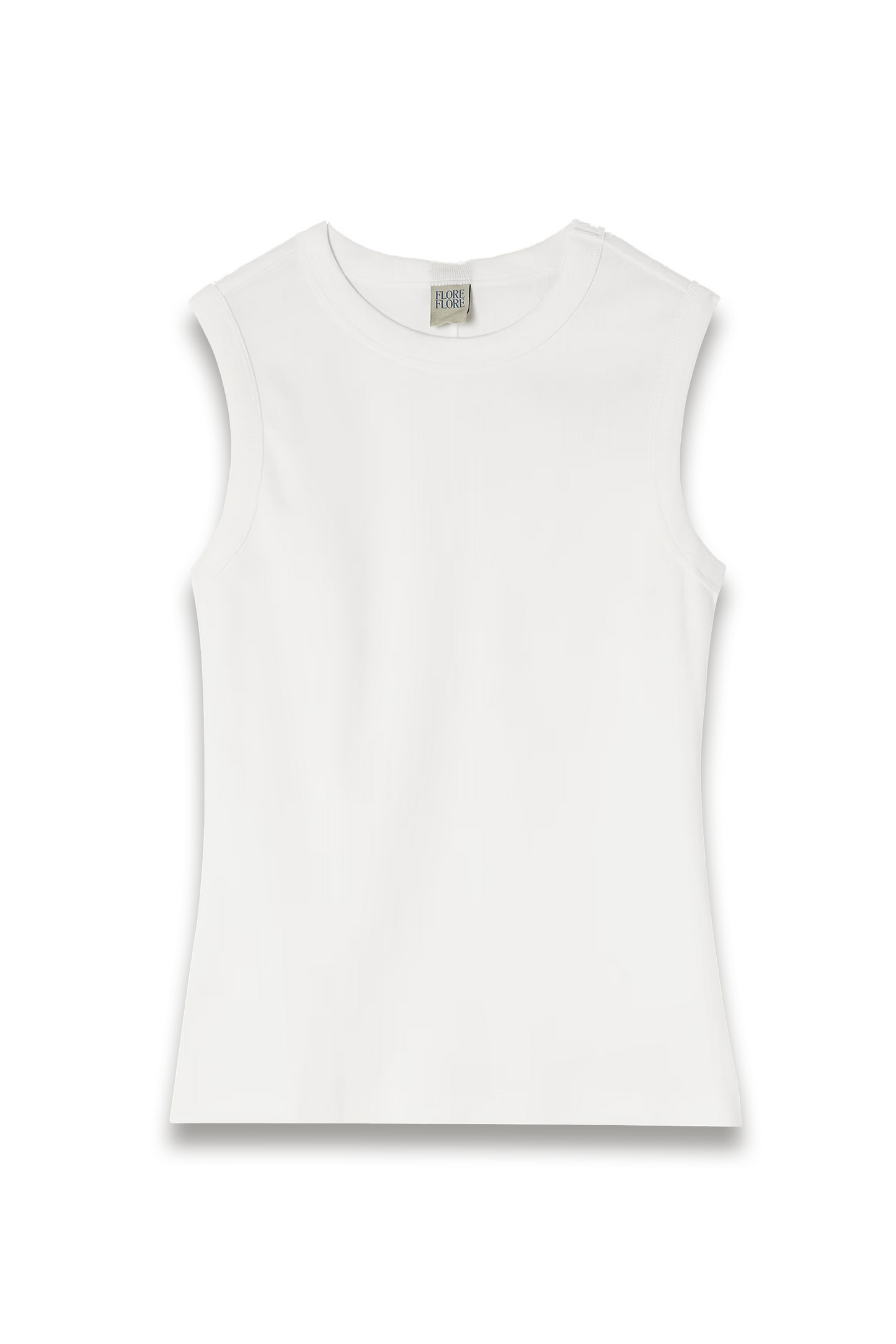 Esmé Ribbed Organic Cotton-jersey Tank