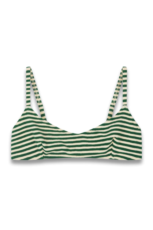 Towelling Minimal Bralette Top