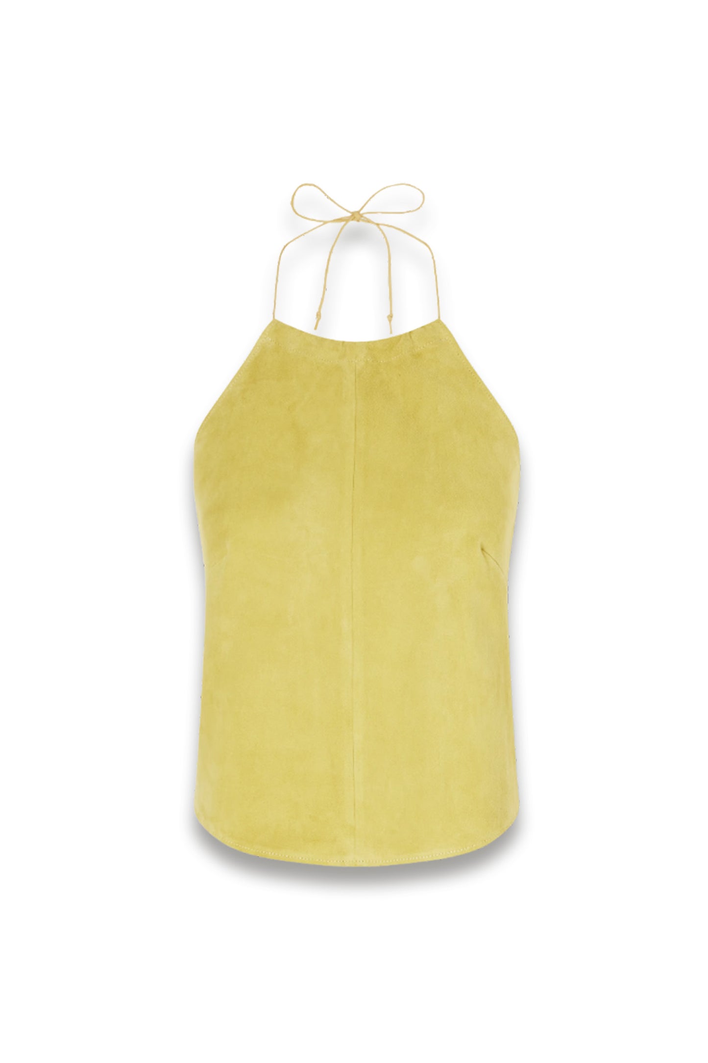 Rosie Suede Halterneck Top