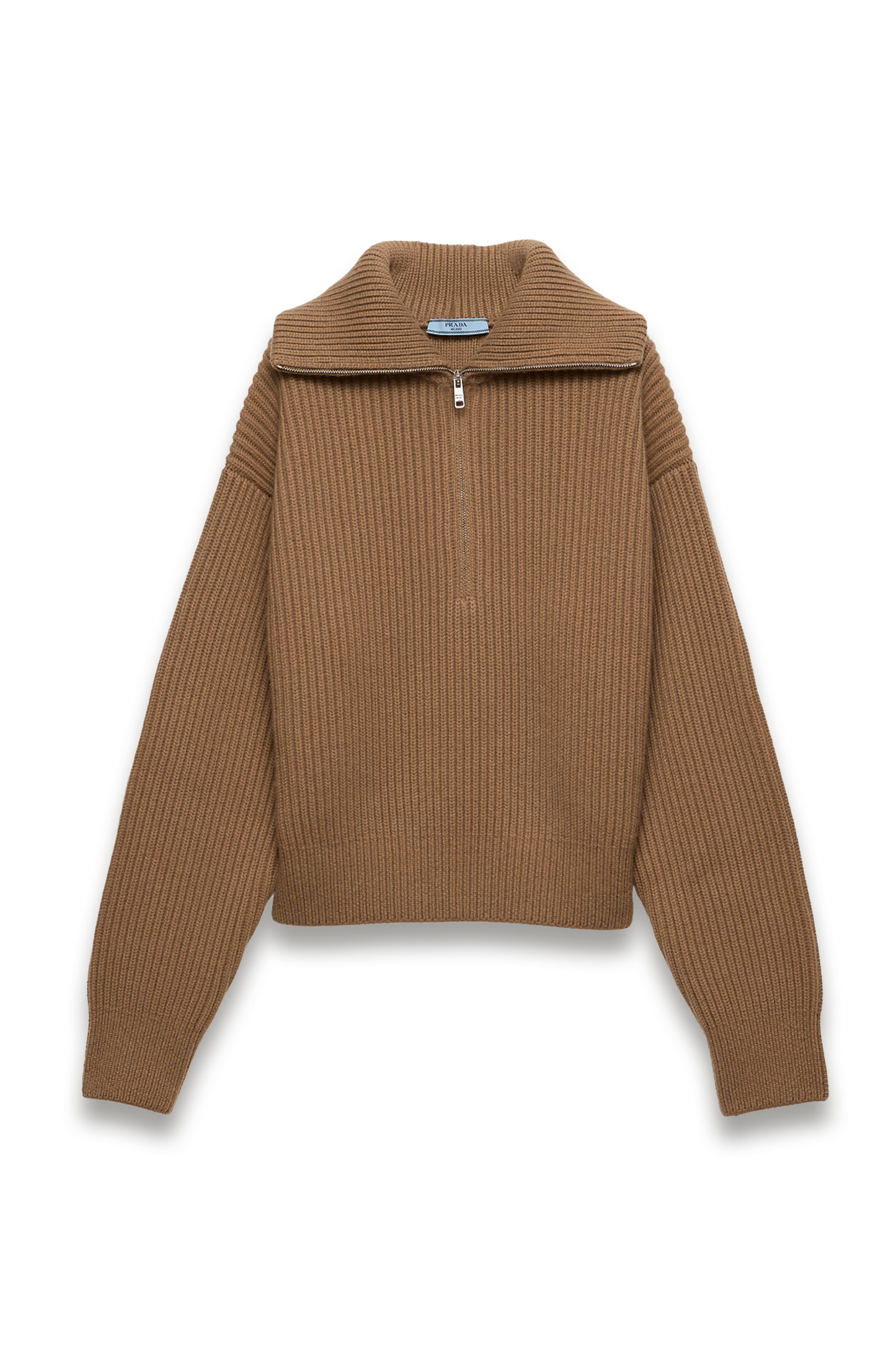 Ribbed-knit Cashmere Sweater
