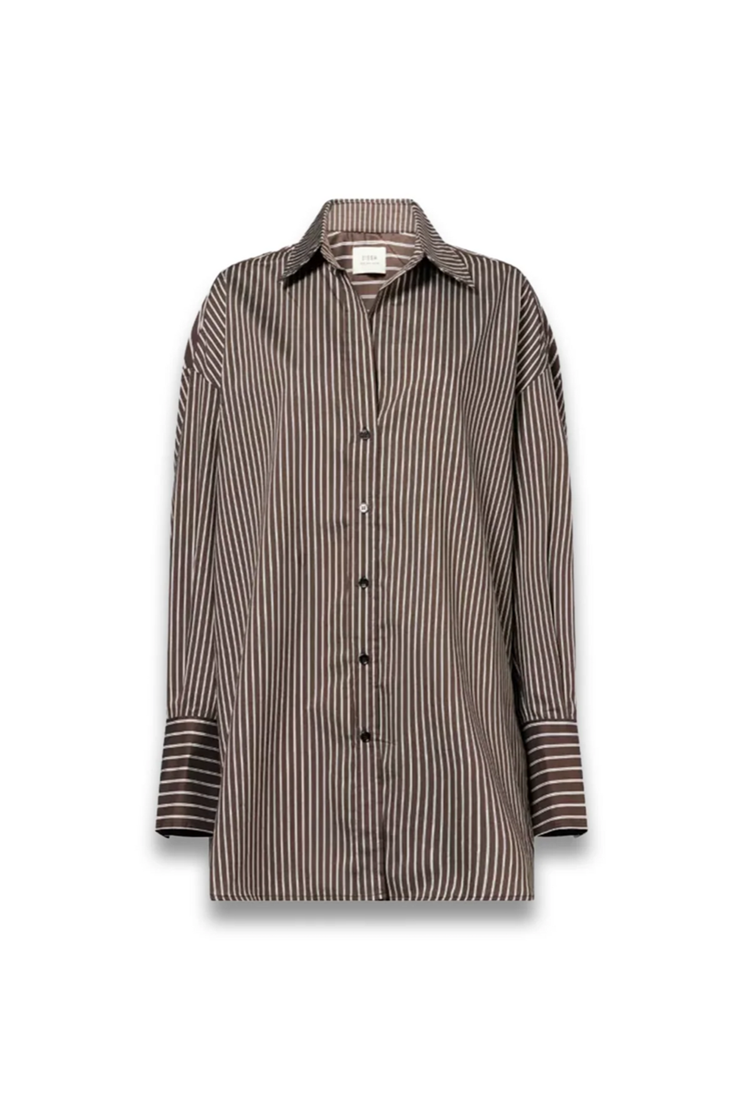 Sable Pinstripe Cotton-blend Shirt