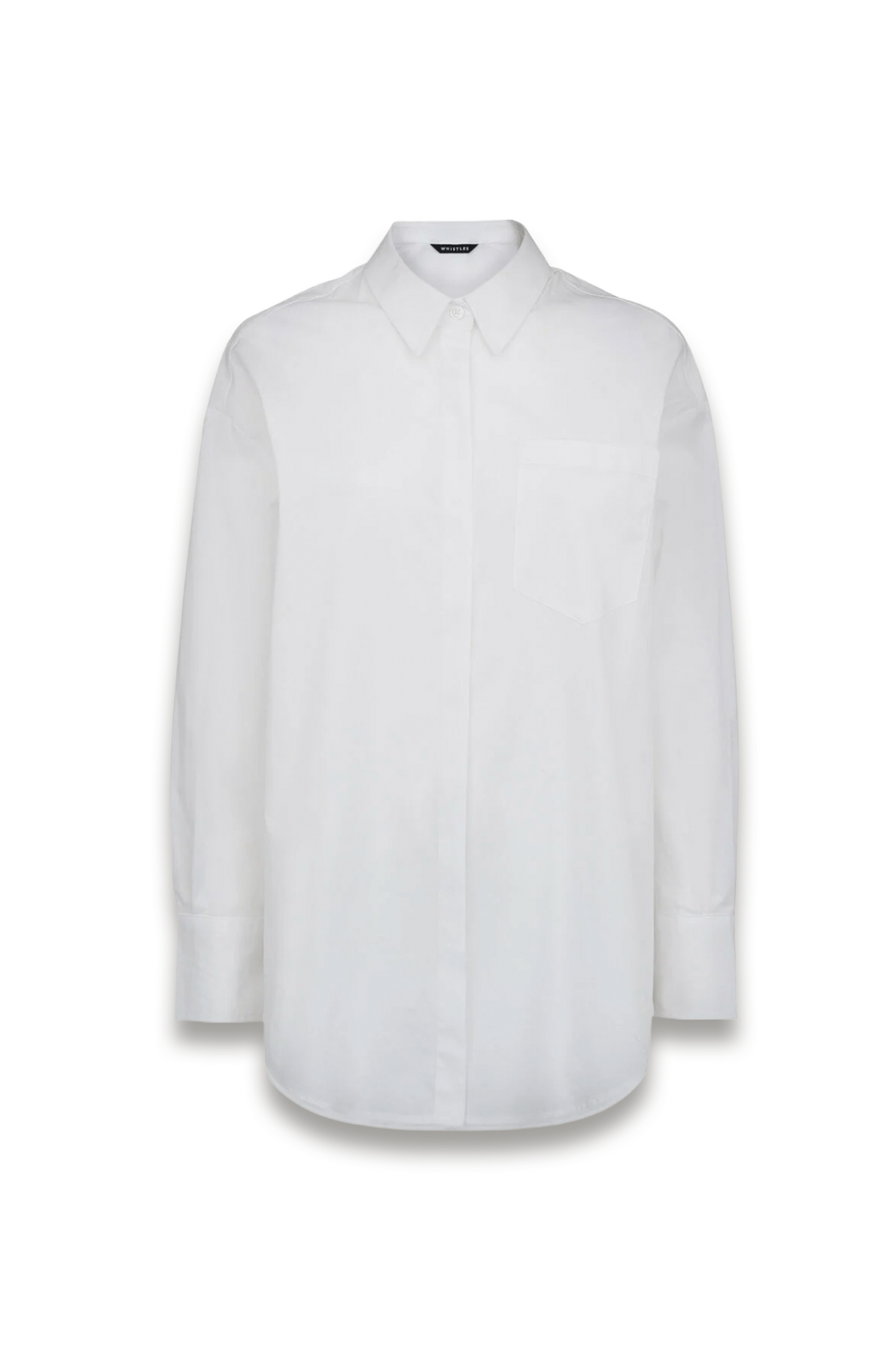 White Oversized Cotton Shirt