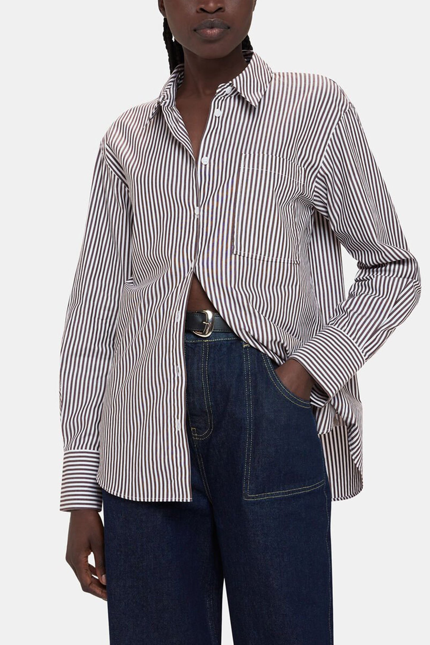 Stripe Relaxed Fit Shirt