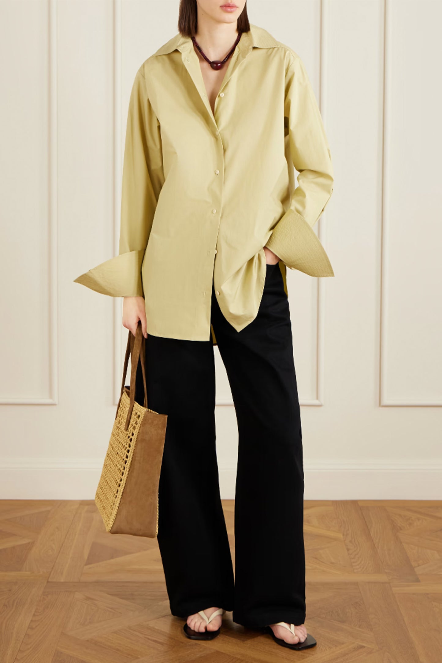 Haze Cotton-poplin Shirt