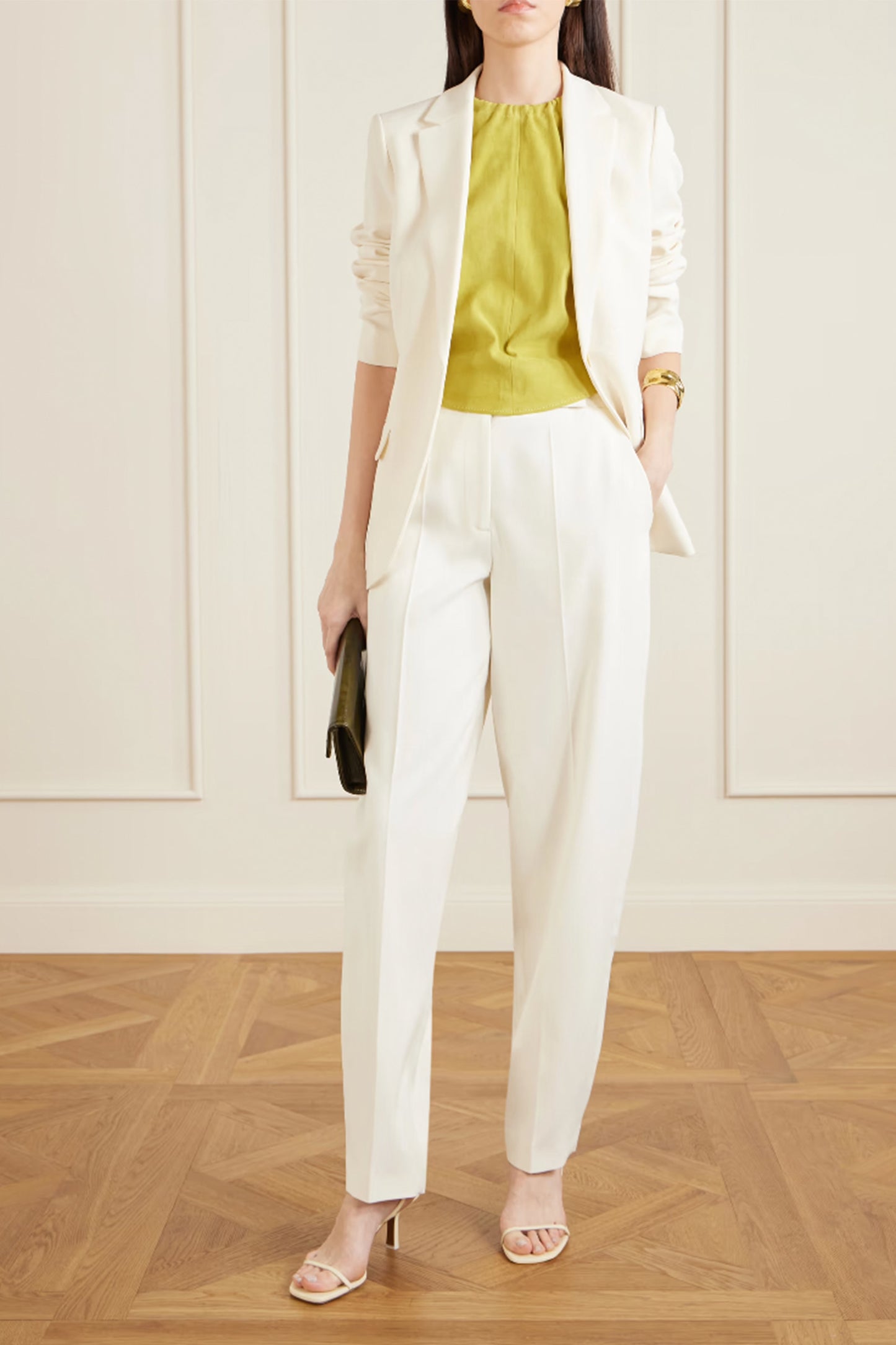 Rosie Suede Halterneck Top