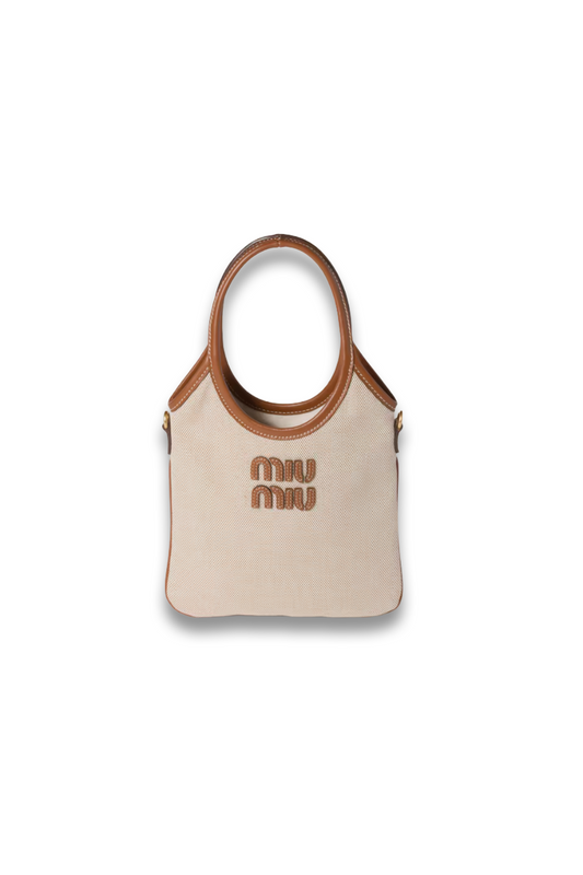 Ivy Canvas and Leather Bag