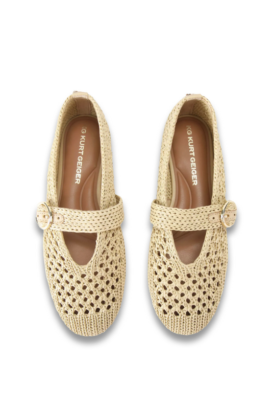 Noor Woven Ballerina Pumps