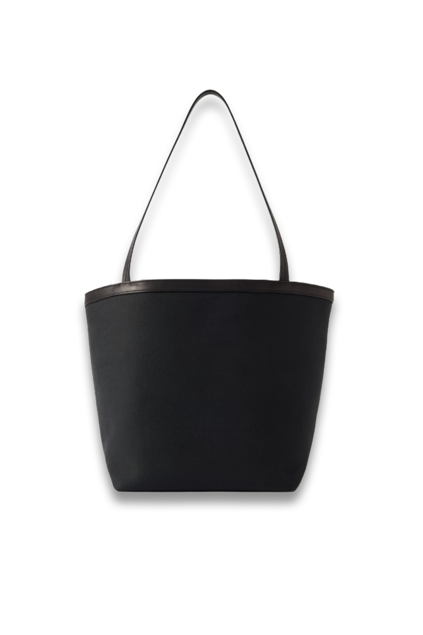Park Reversible Leather-Trimmed Twill Tote