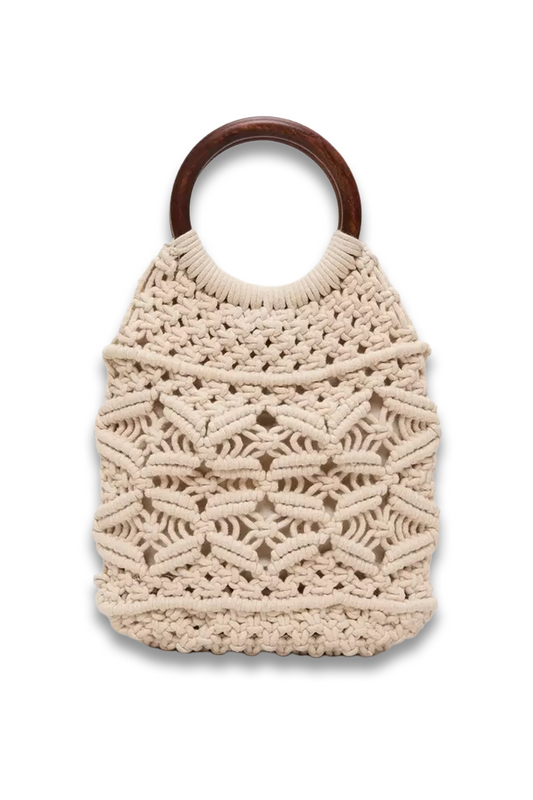 Macrame Bucket Bag