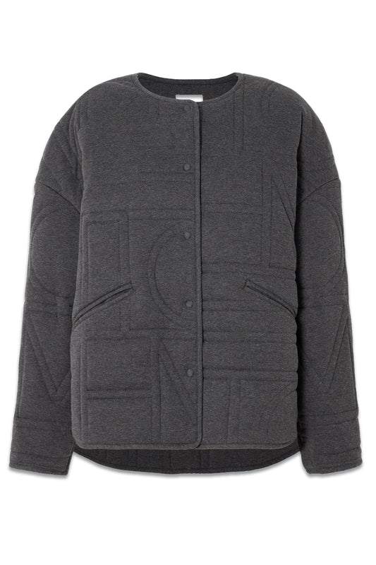 Quilted Padded Bamboo Lyocell And Cotton-blend Jersey Jacket