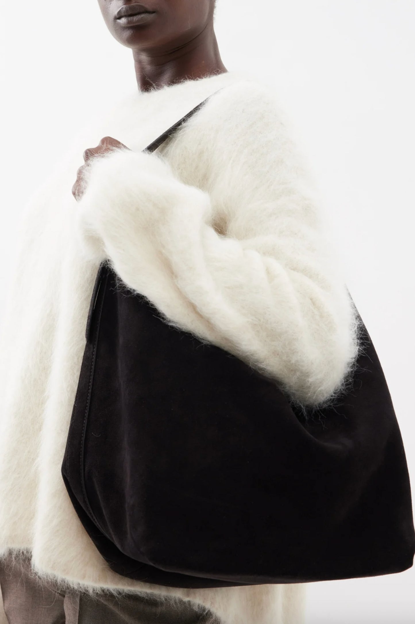 Suede Tote