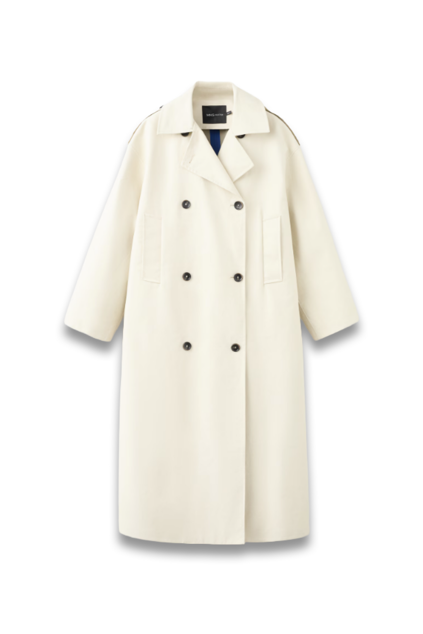 Funnel Neck Buckle Trench