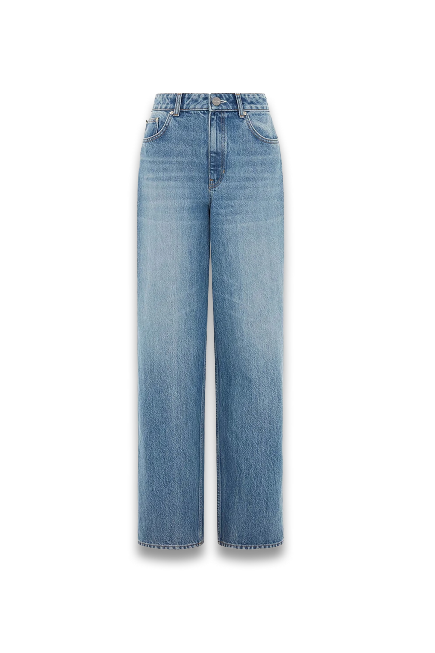High Rise Straight Leg Jeans
