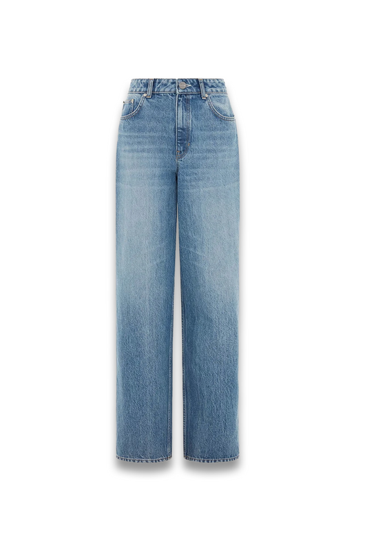 High Rise Straight Leg Jeans