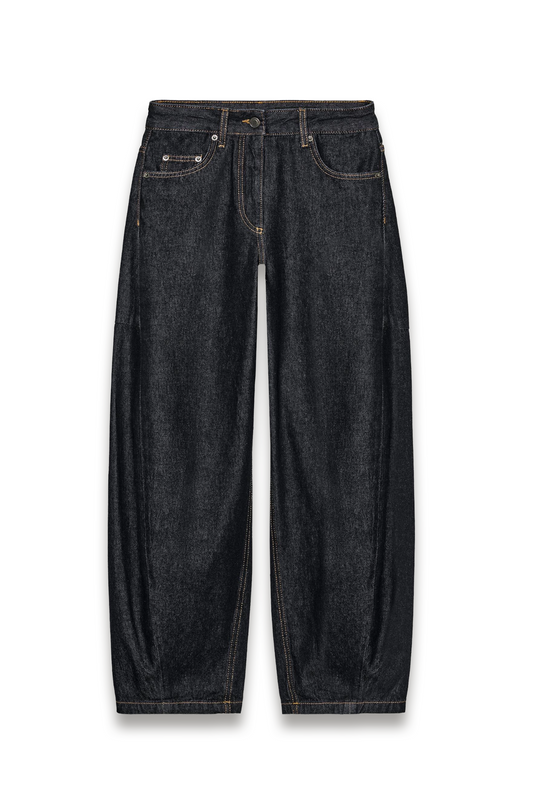 ZW Collection Ankle Balloon Mid-waist Jeans