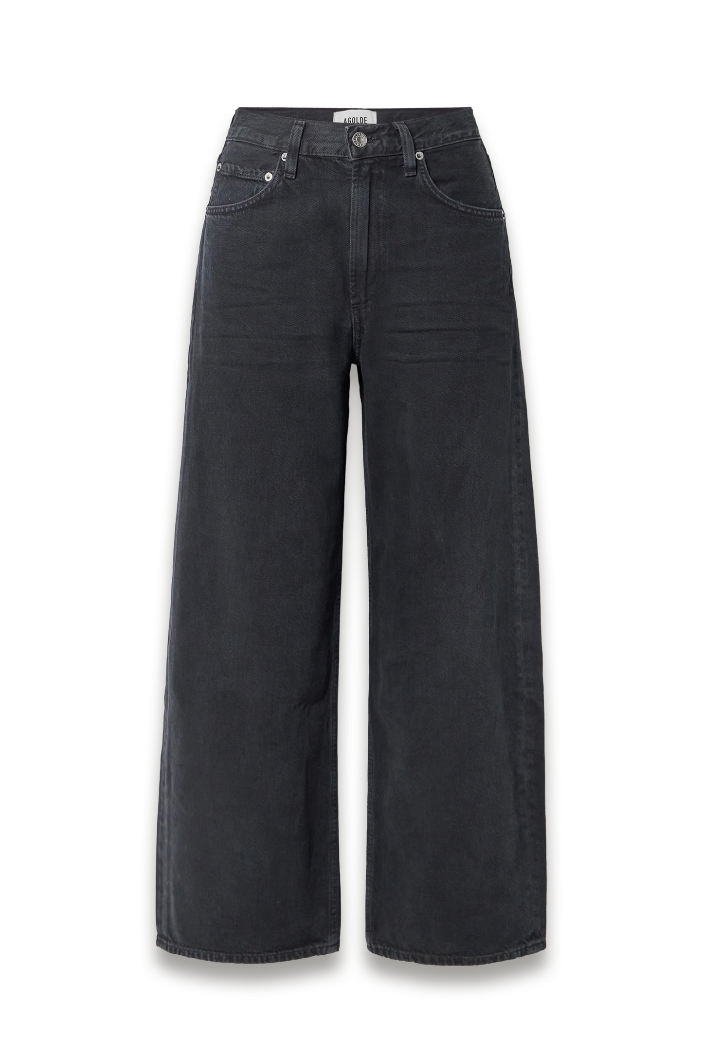 Low Curve Crop High-rise Wide-leg Jeans