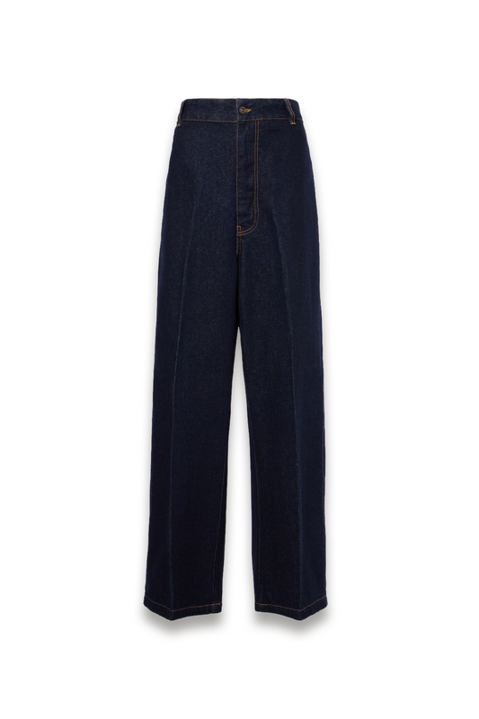 High-rise Wide-leg Jeans