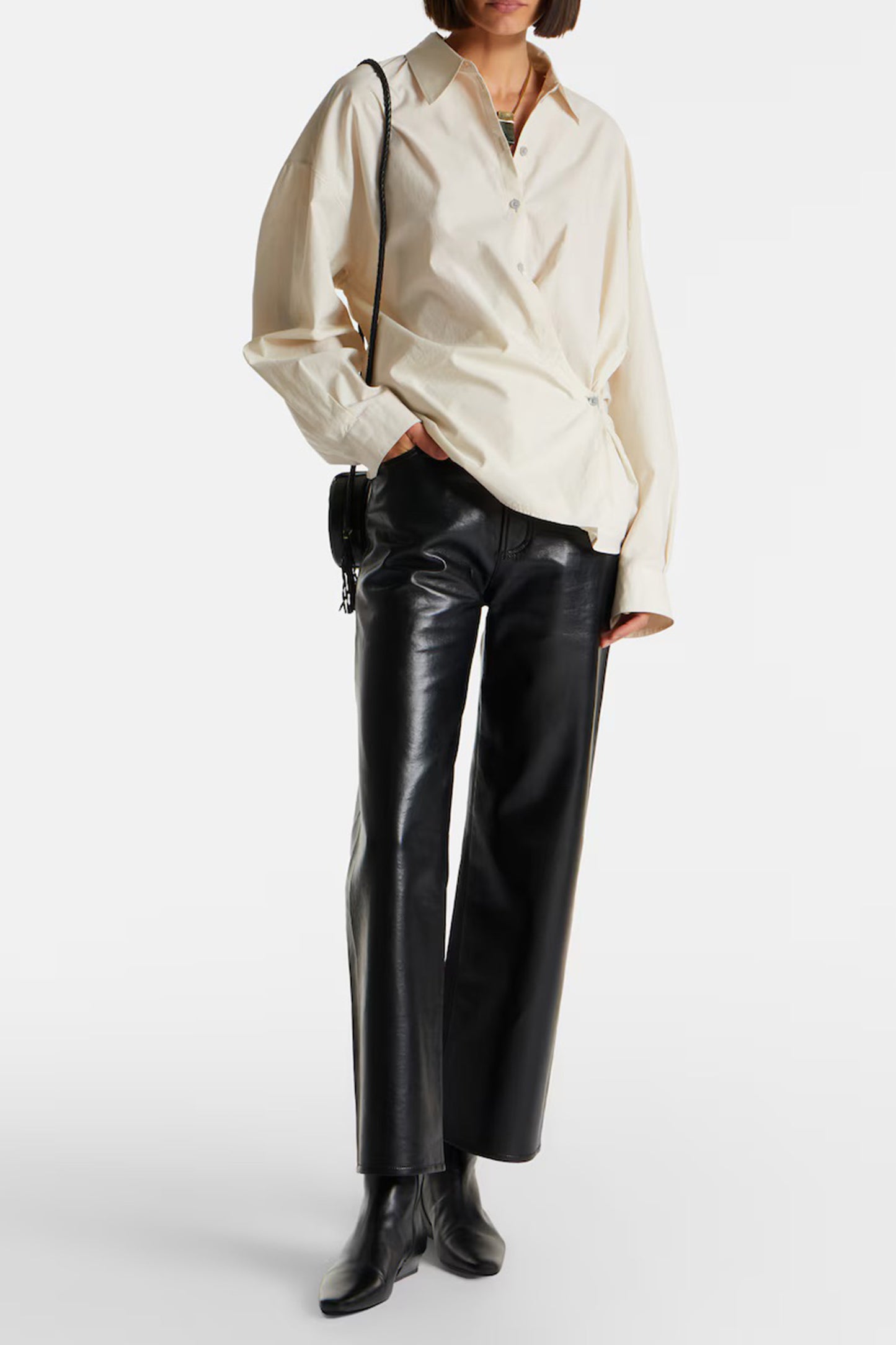 Ren High-rise Wide-leg Pants