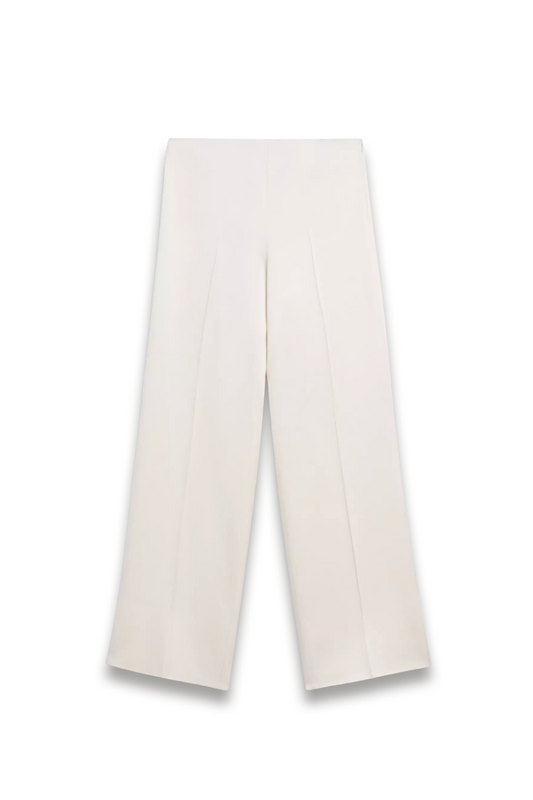 Satin Wide-leg Trousers