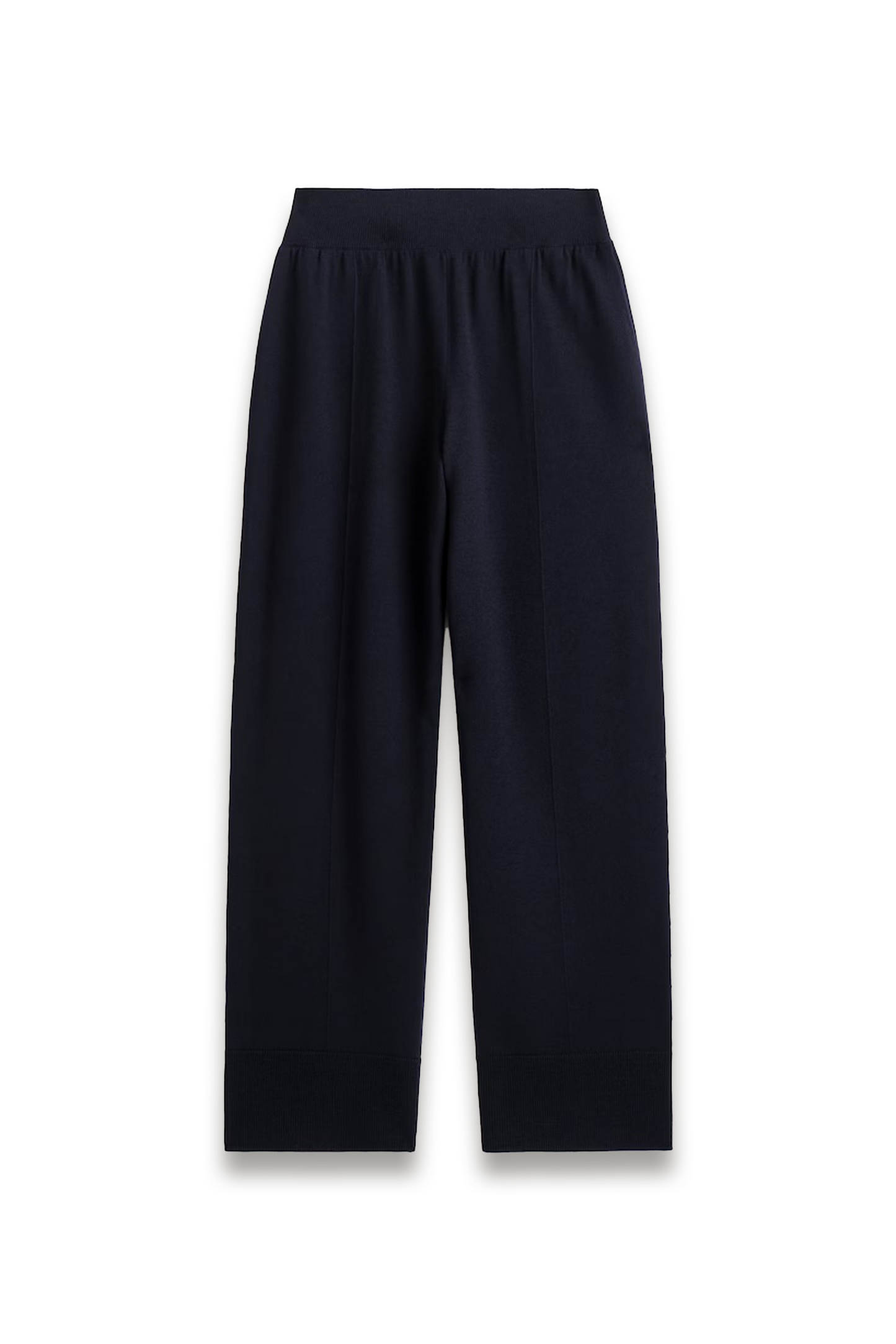 Elasticated Merino-wool Trousers