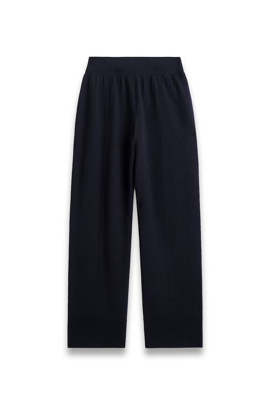 Elasticated Merino-wool Trousers