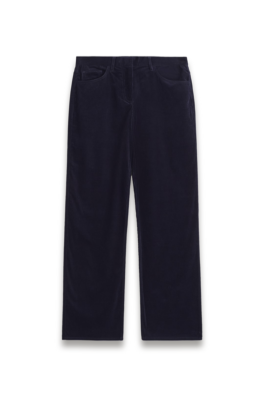 Corduroy Straight-leg Trousers