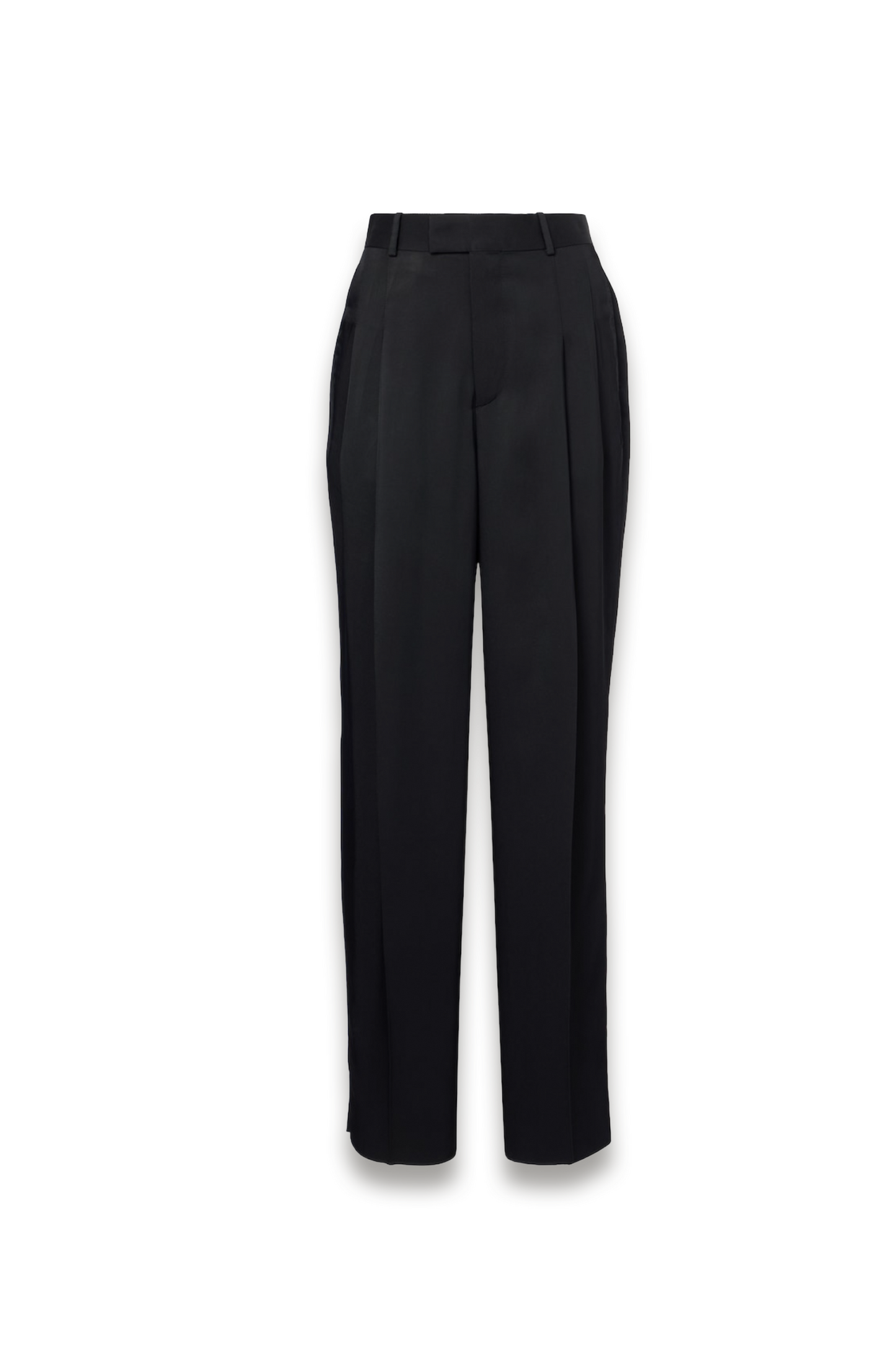 High-rise tapered pants