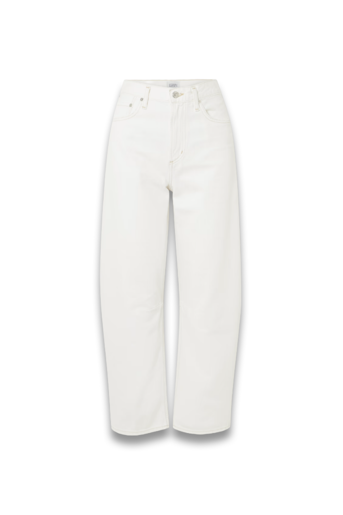 Miro Relaxed High-Rise Barrel-Leg Jeans