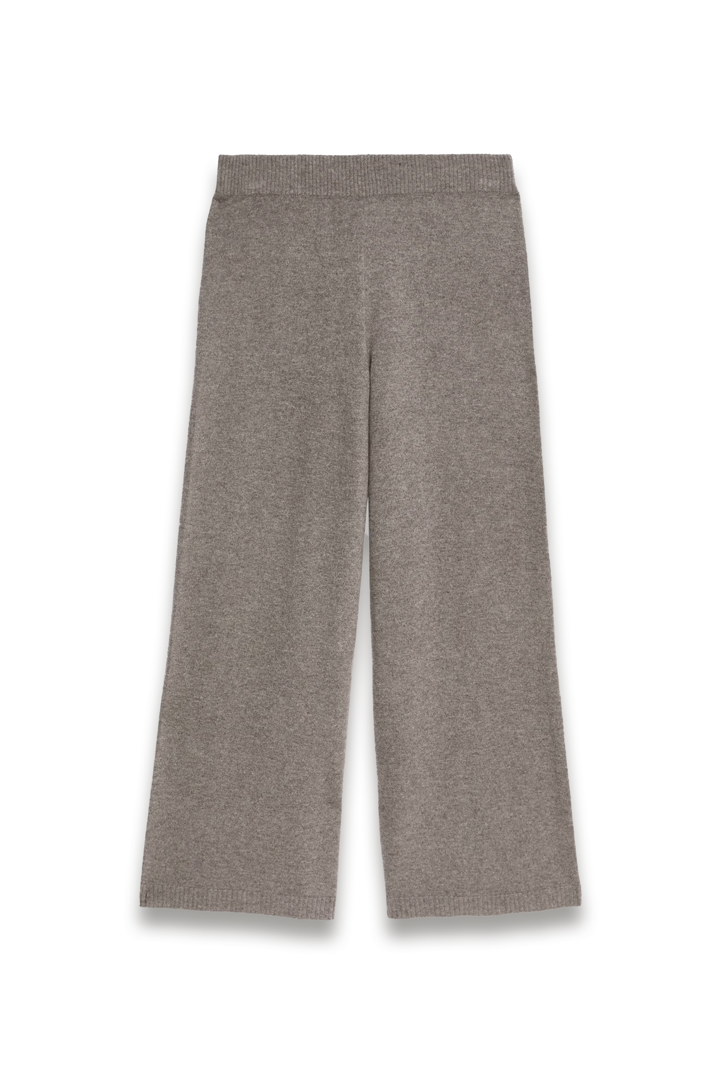 Pure Cashmere Wide-leg Trousers